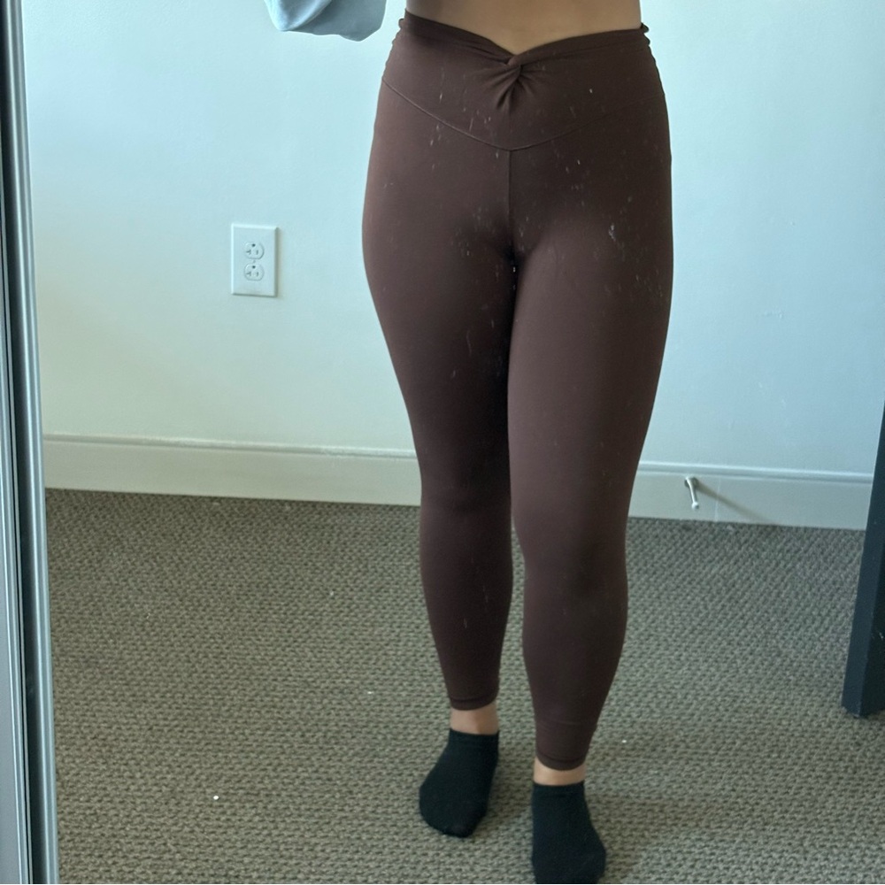 OFFLINE By Aerie Real Me High Waisted Twist Crossover Legging